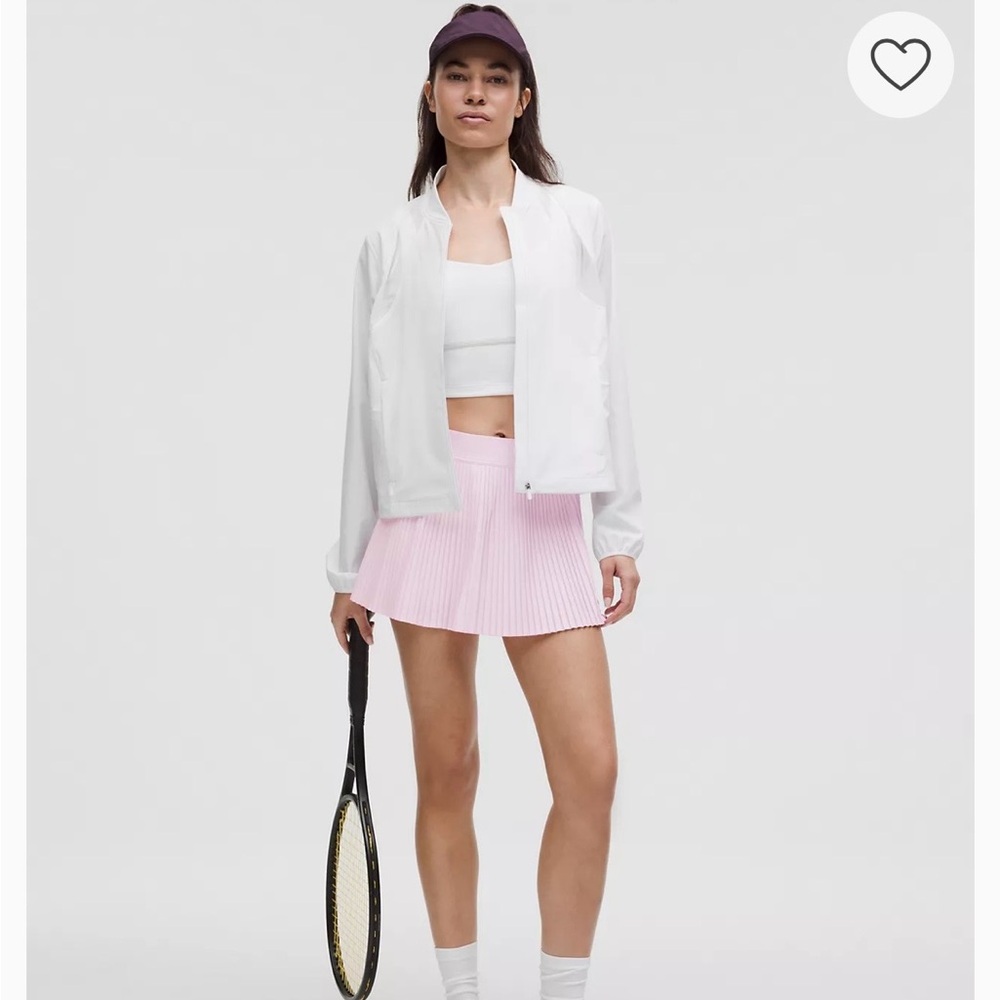 Lululemon Varsity High Rise Pleated Tennis Skirt NWOT